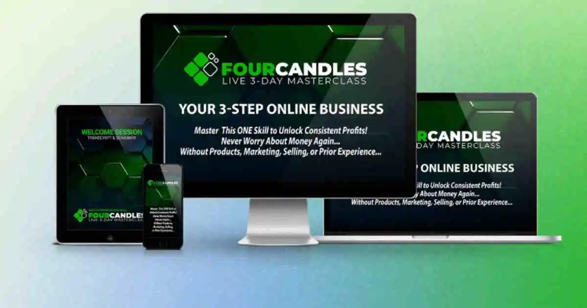 Four Candles Formula review - 3 Day LIVE Masterclass by Sean Donahoe 7